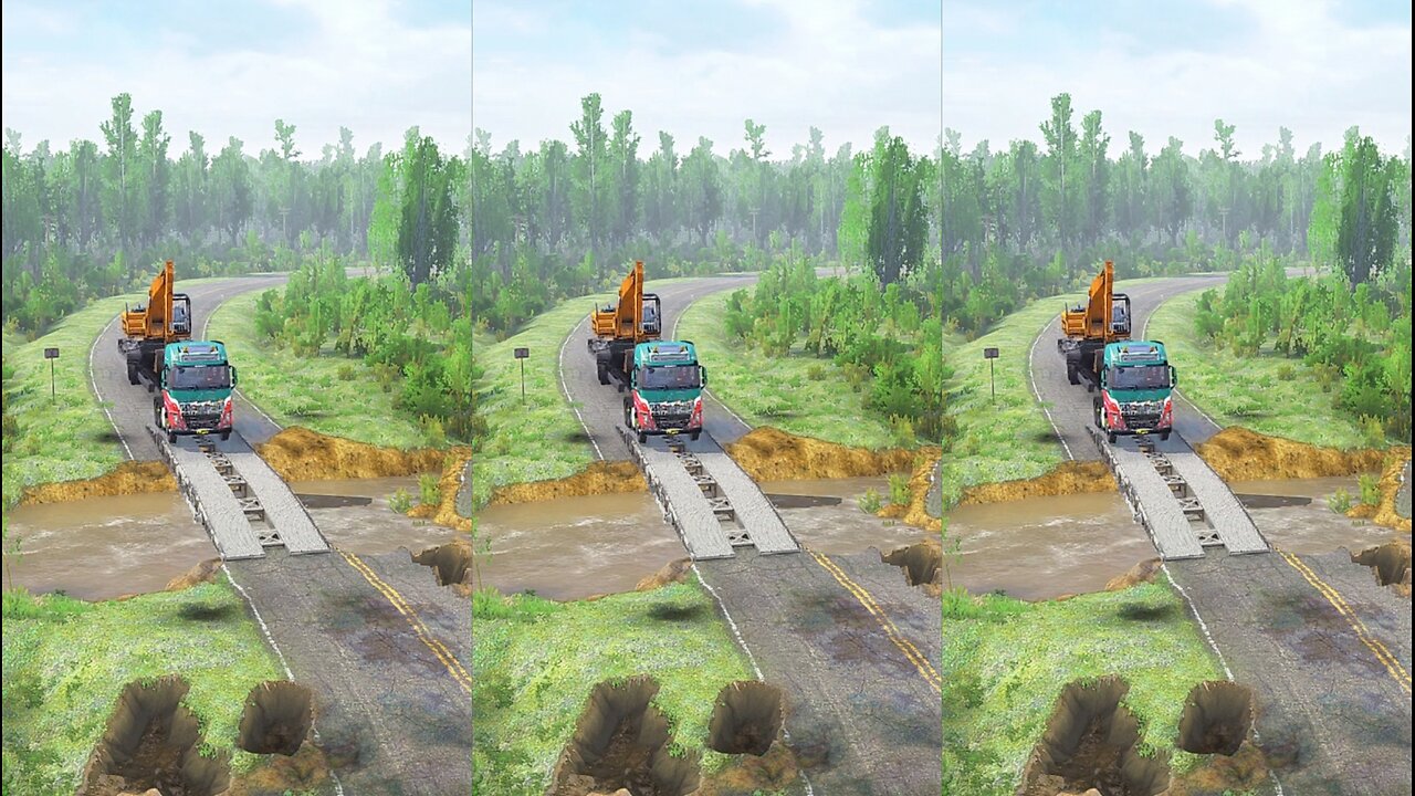 Spintires: Mudrunner Mod Truck | Driver Skills Gameplay | Game Daily101