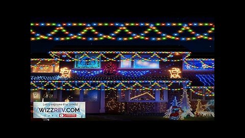 XTF2015 Christmas Lights Outdoor Color Changing 40FT 380 LED Christmas String Lights Review