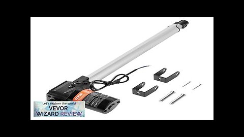 VEVOR Linear Actuator 12V 16 Inch Heavy Duty 1320lbs/6000N Linear Actuator 0.19"/s Review