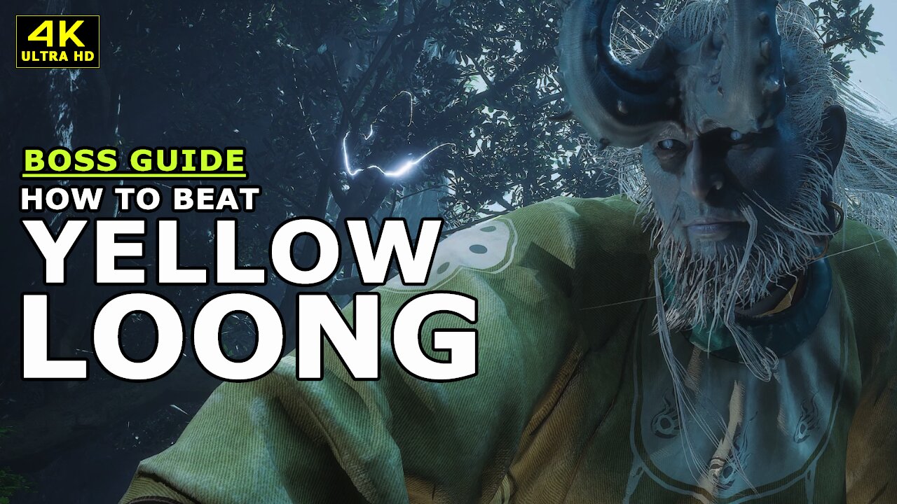 BLACK MYTH WUKONG - HOW TO BEAT YELLOW LOONG | SECRET BOSS GUIDE | EASY