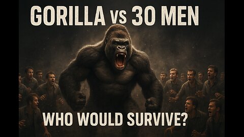 ONE GORILLA VS 30 MEN - THE BRUTAL TRUTH