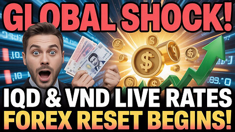 Global Shock! IQD & VND Live Rates Confirmed — The Forex Reset Begins! 💥 💥 Iraqi Dinar Rv News 2025