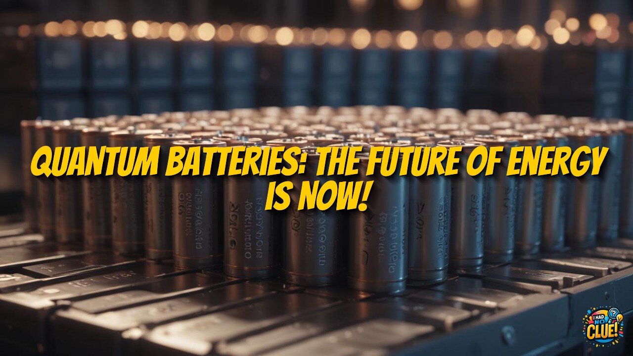 Quantum Batteries: A Paradigm Shift in Energy Storage