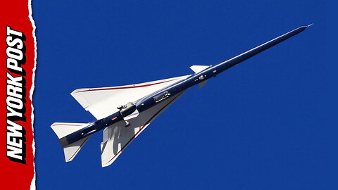 NASA's 'quiet' supersonic jet hits 925 mph in first historic flight