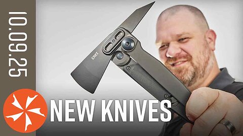 These Go Clicky-Clacky - New Knives October 9th, 2025 at KnifeCenter