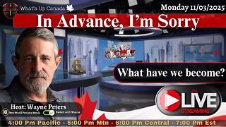 In Advance, I’m Sorry