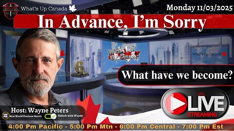 In Advance, I’m Sorry