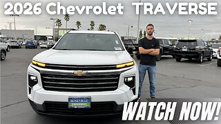 2026 Chevy Traverse LT FWD: Best Value 3-Row SUV with Tahoe-Level Space