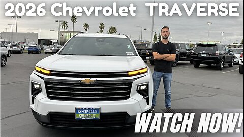 2026 Chevy Traverse LT FWD: Best Value 3-Row SUV with Tahoe-Level Space