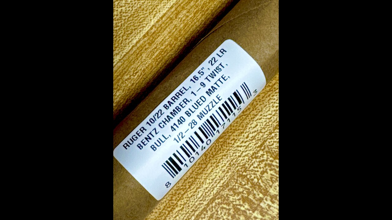 SHAW Slo-Twist Match Barrel