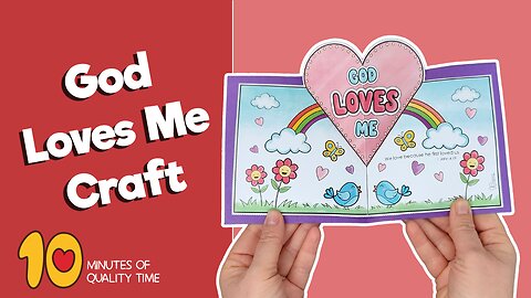 God Loves Me Craft