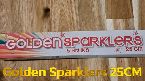 Hema - Weco Golden Sparklers 25CM - Cat 1 Vuurwerk