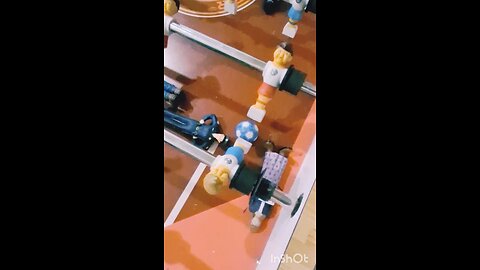 when action figures enter the game of Fooseball