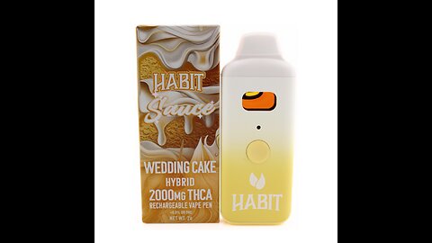 Habit Wedding Cake THC Disposable Vape Pen
