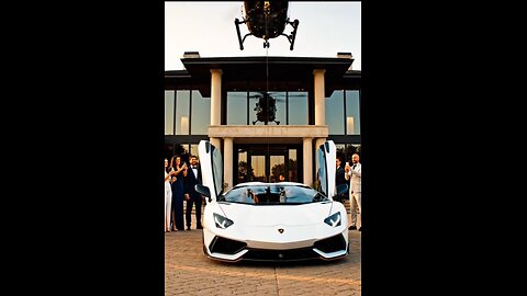🚁 A Helicopter Just Delivered This $1M Lamborghini to a Mansion