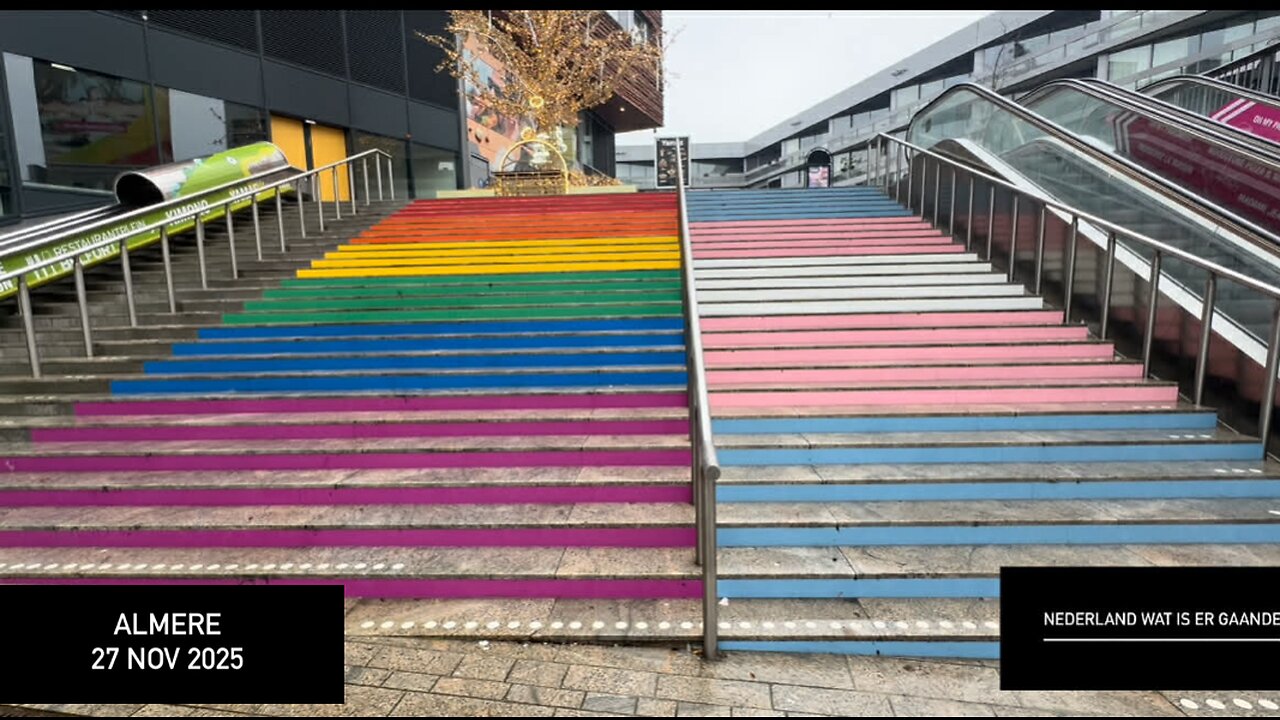 De trap in Almere: LHBTIQA+ 27 november 2025