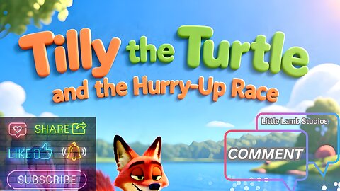 Tilly the Turtle and the Hurry-Up Race 🐢🏁 | Christian Story for Kids | Little Lamb Studios