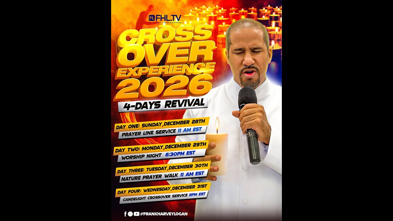 𝟒 𝐃𝐚𝐲𝐬 𝐨𝐟 𝐆𝐥𝐨𝐫𝐲! 𝐂𝐫𝐨𝐬𝐬𝐨𝐯𝐞𝐫 𝐢𝐧𝐭𝐨 𝟐𝟎𝟐𝟔 𝐰𝐢𝐭𝐡 𝐅𝐚𝐢𝐭𝐡 𝐇𝐨𝐩𝐞 & 𝐋𝐨𝐯𝐞 𝐌𝐢𝐧𝐢𝐬𝐭𝐫𝐢𝐞𝐬