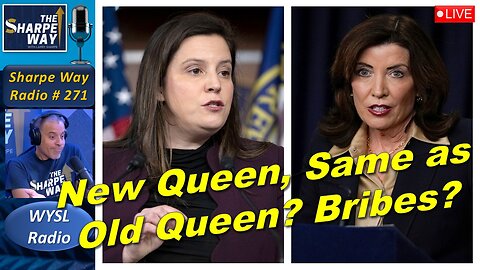 Sharpe Way Radio # 271:🎙️New Queen, Same as the Old Queen? Bribes? LIVE WYSL Call-In Show!