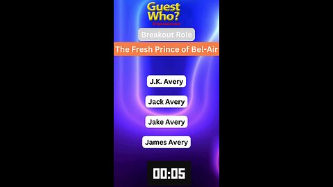 Guest This Actor #286 Like A Quick Quiz? | The Fresh Prince of Bel-Air