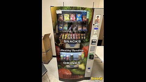 Healthy You HY900 Snack and Cold Drink Combo Vending Machine For Sale in Florida!