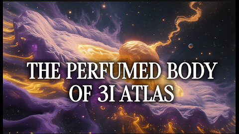 The perfumed body of 3I Atlas