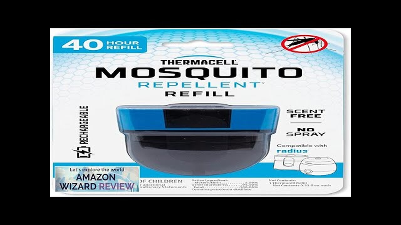 Thermacell Rechargeable Mosquito Repeller Refills; Advanced Repellent Formula Provides 20 Review