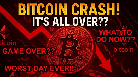 Worst Crypto Crash Ever!! Bitcoin Crashing Hard!! Altcoins Game Over!!