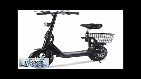 USA Direct Mototec Metro-H8 Electric Scooter 36V 12Ah Battery 500W Motor 12inch Review