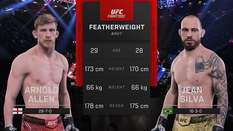 UFC 324 Arnold Allen Vs Jean Silva UFC Featherweight Prediction