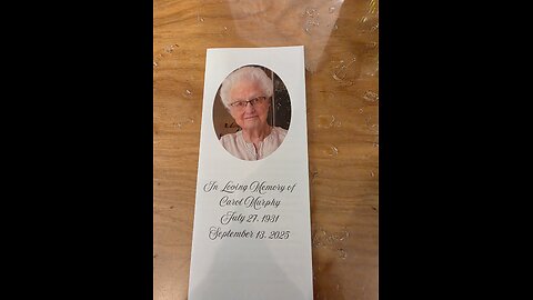 CAROL MRPHY JULY 27, 1931-SEPTEMBER 14,202