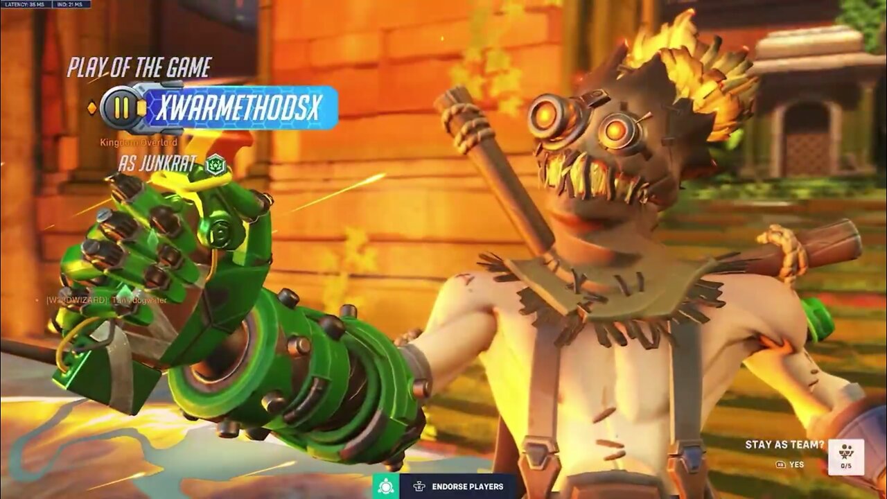 Flashpoint with Reinhardt. Well that was quick