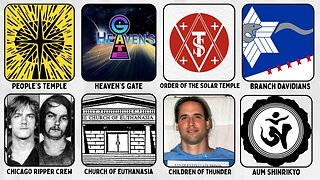 I culti più violenti spiegati DOCUMENTARIO il paganesimo moderno,comprende una vasta serie di cults,sette e nuovi movimenti religiosi detti NRM e cult UFO,apocalittici che esistono da decenni