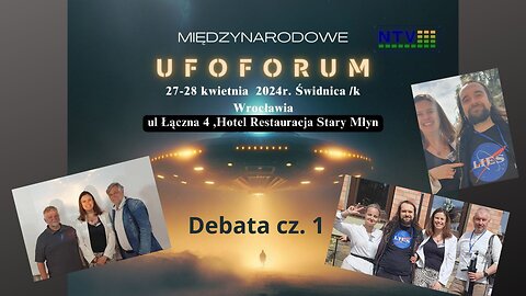 Międzynarodowe UFO Forum Chris Miekina Kalina Kondrat Dariusz Michalak Mira Łużny Janusz Zagórski 1.
