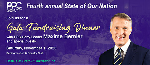 People’s Party of Canada “State of Our Nation” Gala