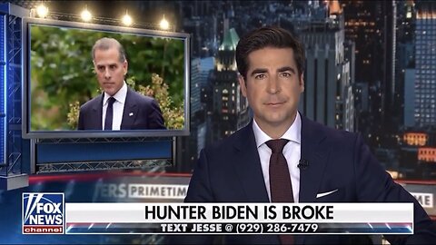 Breaking News: Hunter Biden is officially broke