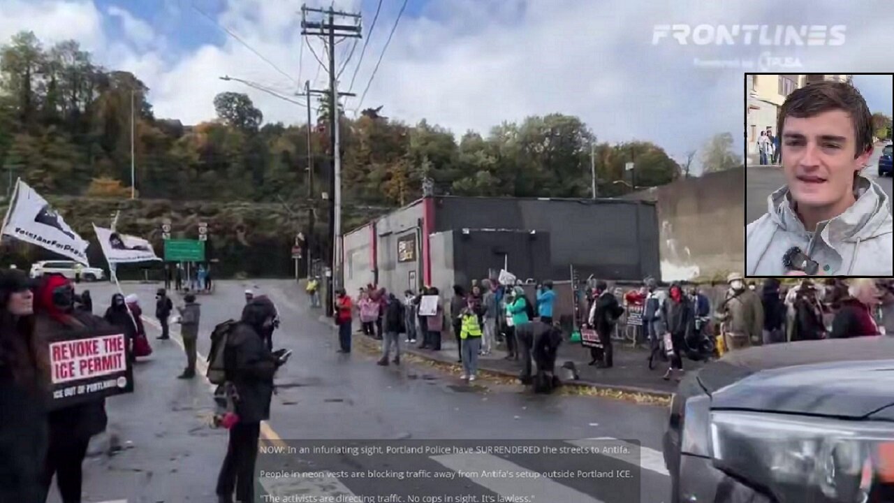 Portland Police have SURRENDERED the streets to Antifa - An infuriating sight