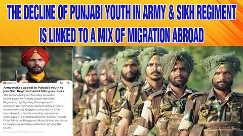 LIVE : 23-01-26 | WHY INDIA ASKING PUNJABI YOUTH TO JOIN ARMY ? CURRENT AFFAIRS