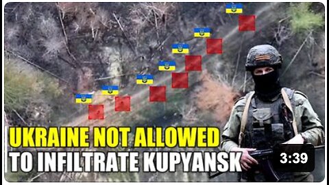 Russia tracks down and destroys Ukrainian forcrs attempting to break through to Kupyansk