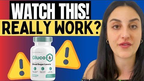 Gluco6 (Customer Review) Gluco6 Review - Gluco6 Reviews - Gluco6 Supplement Capsules