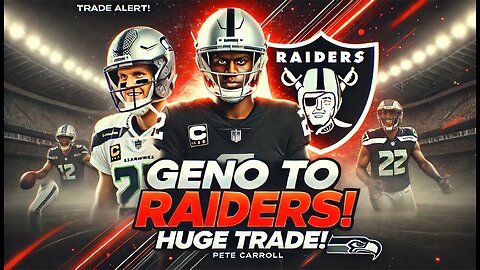 GENO SMITH TO RAIDERS! 😱 HUGE NFL TRADE SHOCKS FANS!