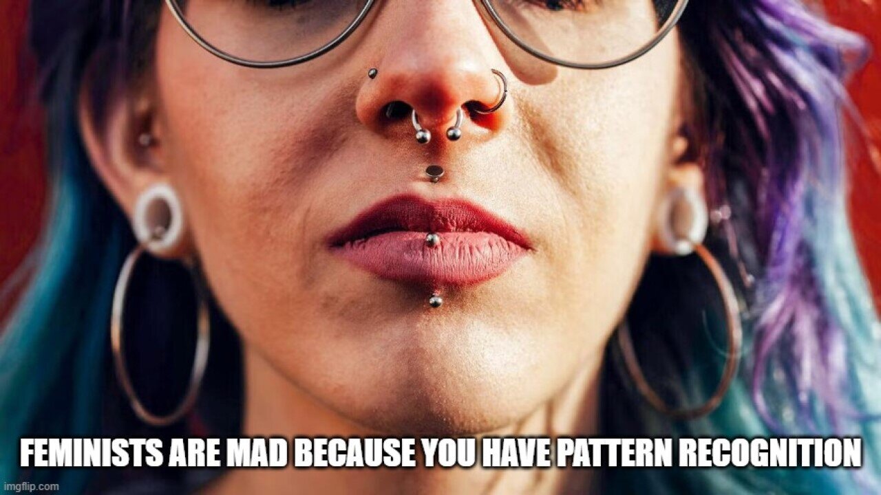 The Feminists have discovered Nose Ring Theory, and they're BIG MAD!