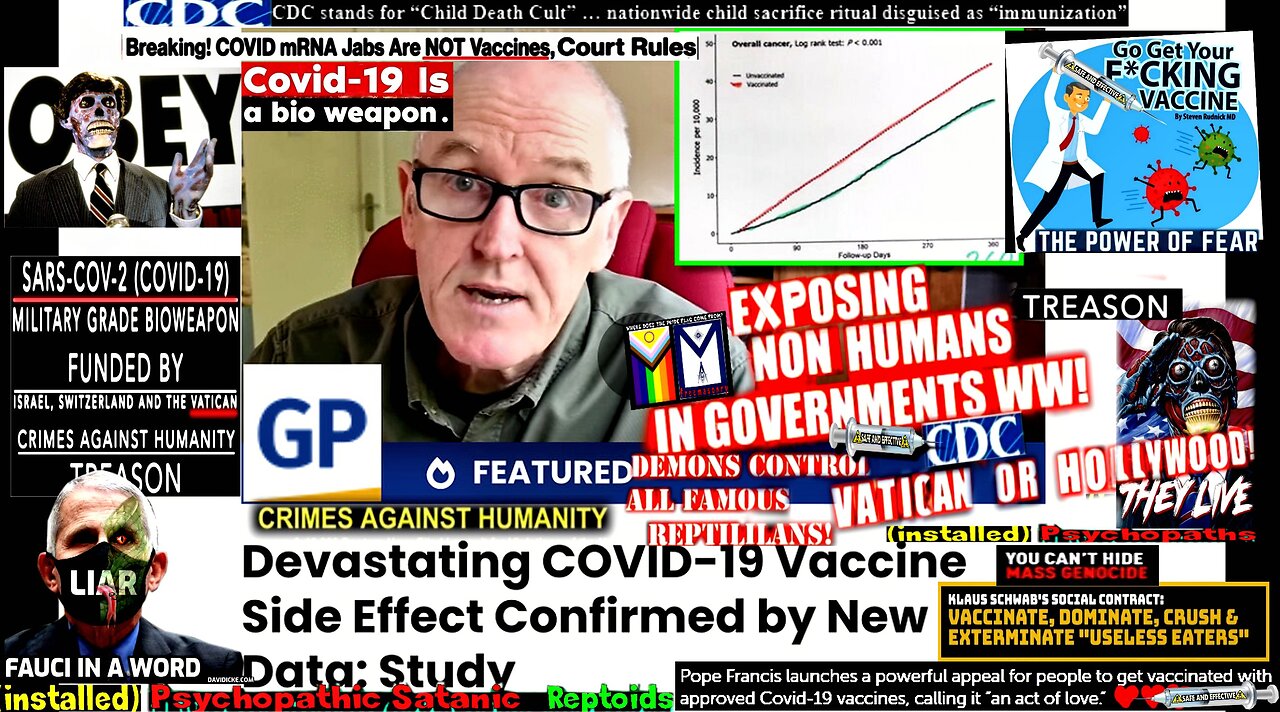 Devastating COVID-19 Vaccine Side Effect Confirmed by New Data (compilation version)