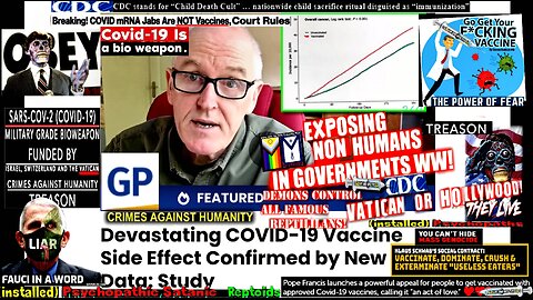Devastating COVID-19 Vaccine Side Effect Confirmed by New Data (compilation version)