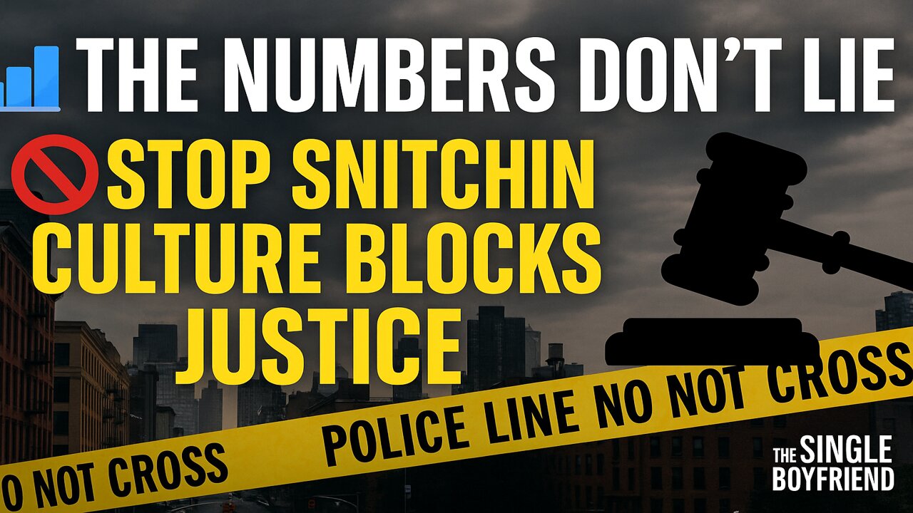 📊 Charlie Kirk Was Right 🔍 Black Crime Numbers Prove It🚫 Stop Snitchin Culture Blocks Convictions