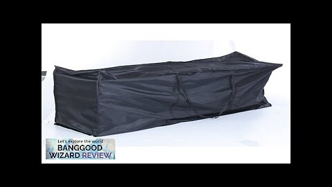 KING DO WAY Outdoor Cushion Storage Bag 420D Oxford Cloth Waterproof Storage Review