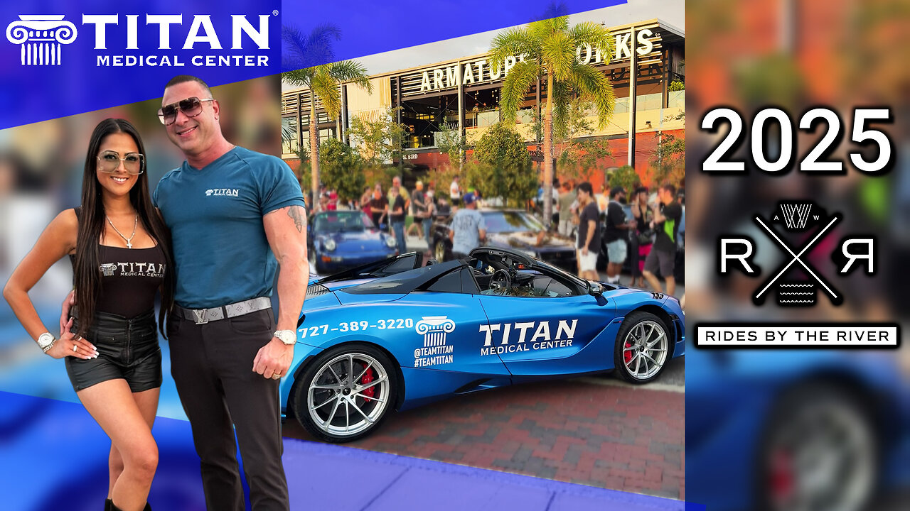 Titan Medical at the 2025 Rides by the River at Armature Works in Tampa!