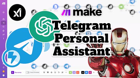 Telegram AI Bot 2025 | Voice, Images, Memory, Chat & Automations with Make + xAI + ChatGPT