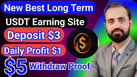 New Best Long Term High Profitable USDT Money Making Platform | Make Money Online At Home