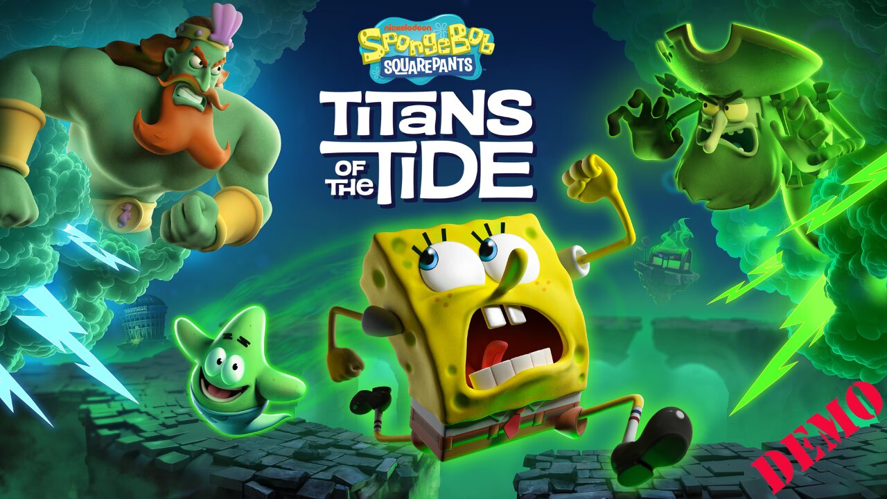 👻 GHOSTS TOOK BIKINI BOTTOM?! | SpongeBob SquarePants Titans of the Tide | Demo | Walkthrough